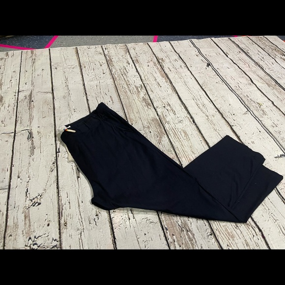 The Silted Company, large, navy blue pants, drawstring waist. - Picture 7 of 11